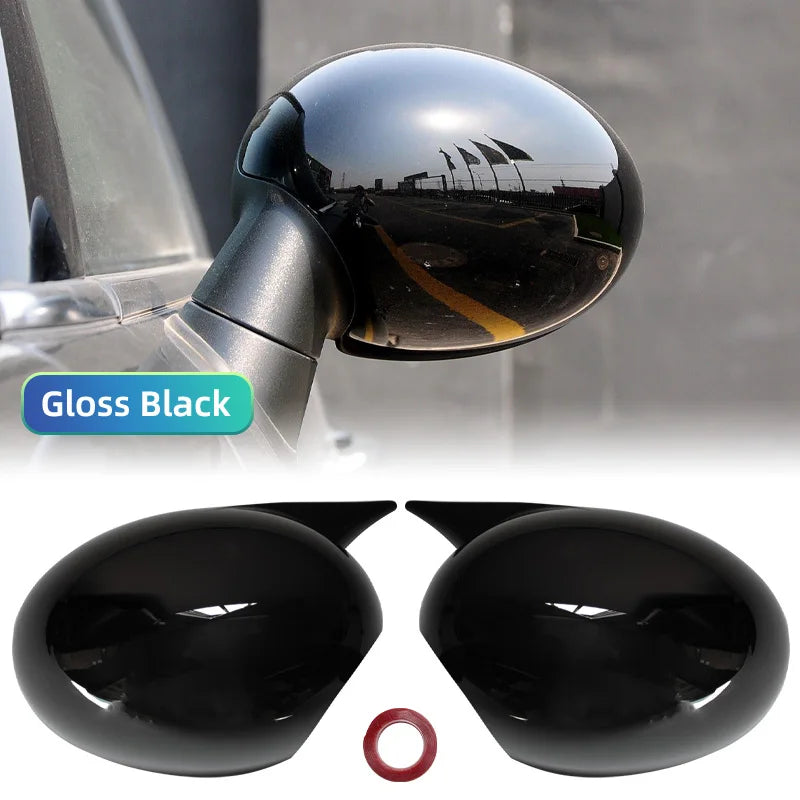 1 Pair Car Rear Vew Mirror Shell Cover for MINI Cooper R50 R52 R53 R55 R56 R57 R58 R59 R60 R61 Styling Accessories Decoration