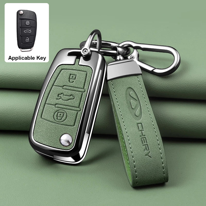 Car Remote Key Case Fob Cover Bag For Chery Tiggo 8 Pro Tiggo 8plus New 5 Plus 7pro Max Omoda 5 C5 Modod Protector Accessories