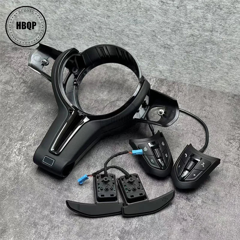 BMW Steering Wheel Trim Kit With Cover Buttons And Paddles