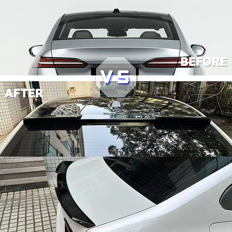 M Performance rear trunk roof spoiler lip kit suitable for BMW 5 Series I5 G60 2024 4-door sedan