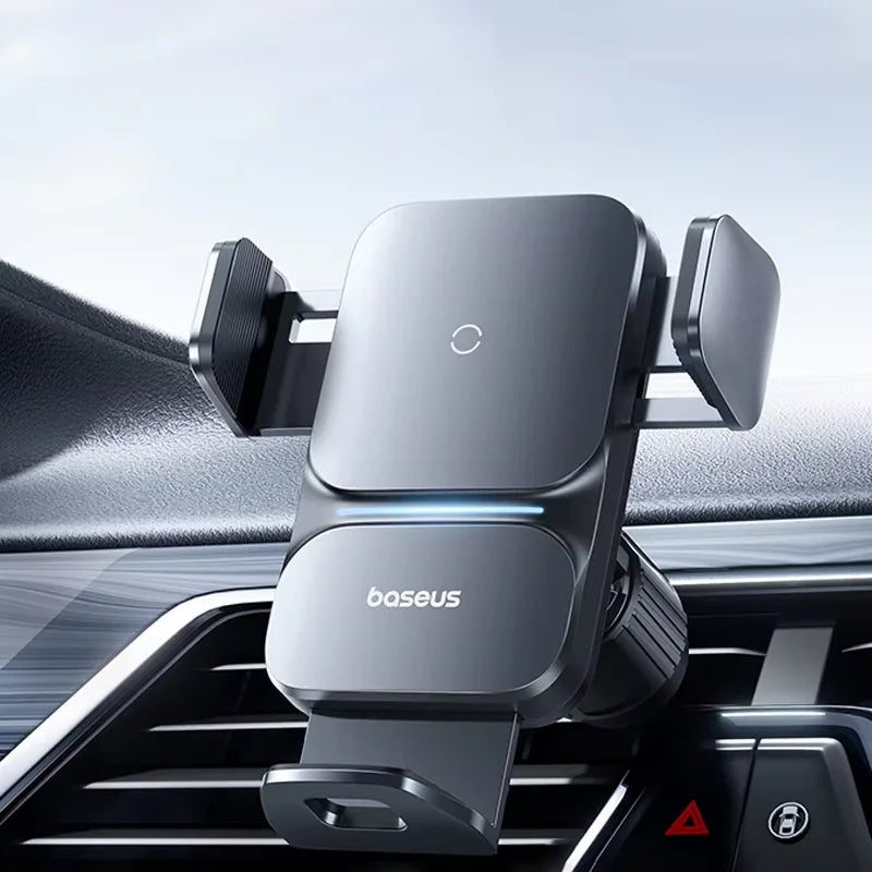 Car Wirelss Charger Color 15W Wireless Car Phone Holder Charger With Auto Clamp