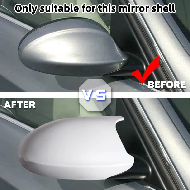 1 Pair Rearview Side wing mirror cover cap White M Look for BMW E90 E91 E92 E93 E81 E87 E82 E88 3 1 Series