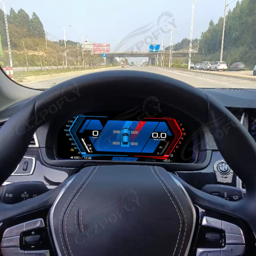 LCD Digital Instrument Cluster for BMW 5 Series 2009-2016