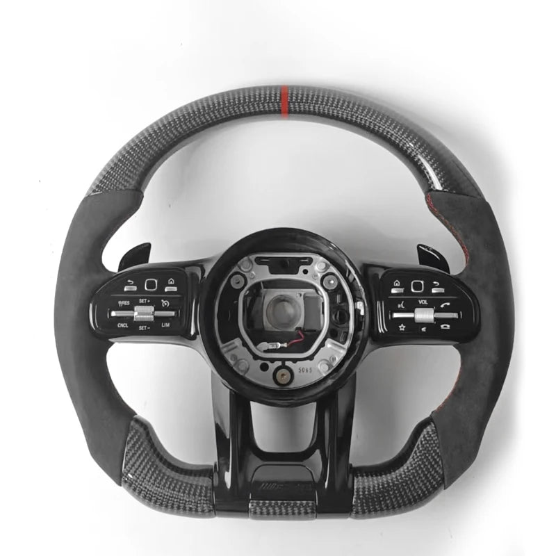 Carbon Fiber LED Steering Wheel – Custom Plug-and-Play