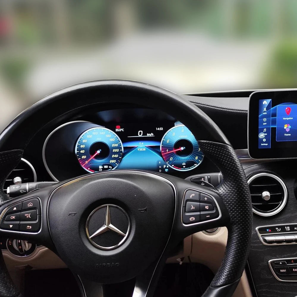 12.3" Digital Instrument Cluster for Mercedes-Benz GLC C-Class