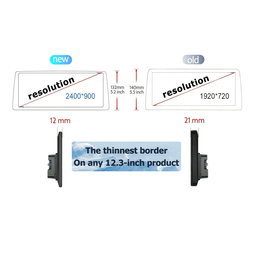 12.3" Android 16 Auto For Toyota Land Cruiser LC200 2007-2022 Car Radio Multimedia Video Player CarPlay GPS Navigation tools BT